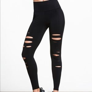 Alo ripped high waisted warrior legging